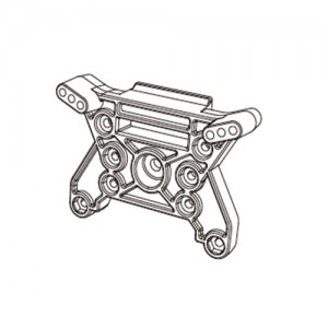 [MJX RC] mjx 10208 Front shock absorber frame 