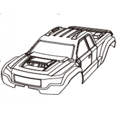 [���ܼ�] 1030A [MJX RC] 1030A black body shell mjx 10208