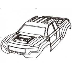 [MJX RC] 1030A black body shell mjx 10208 