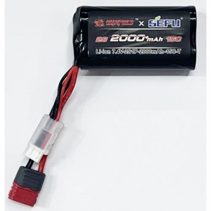 [MJX RC] MJX 7.4V 2000MAH 18650 ��Ƭ ���͸� MJX 14301, 14302, 14303 ��