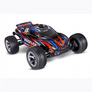 [Traxxas] CB37354-4 Red 1/10 RUSTLER 2WD BL2S Brushless Combo-������,���͸� ���� 