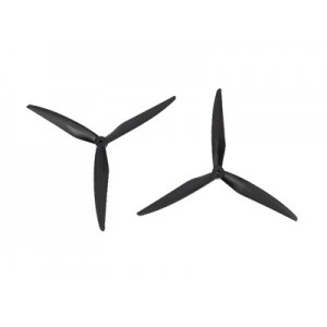 [TR] 10in High Speed Tri-Blade (Black/10x5in, 1050) 