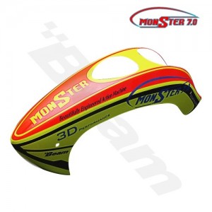 [BEAM] Painted Canopy(Red) : E7(E7-4010) 