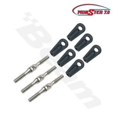 [���ܼ�] E7-1011 [BEAM] Swash Control Rod Set : E7(E7-1011)