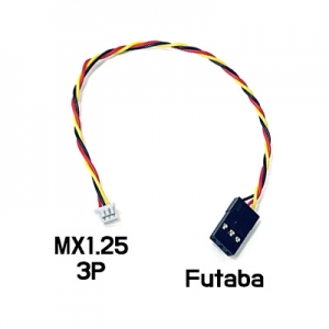 �Ƴ��α� ī�޶�� MX1.25 to Futaba 3�� ��ȯ ���̺� Foxeer, MS-700 ��
