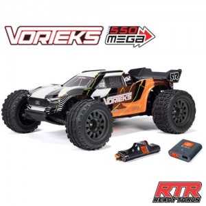 [ARRMA] 1/10 VORTEKS MEGA 550 2WD Stadium Truck RTR, ���͸� �� ������ ����, ������ 