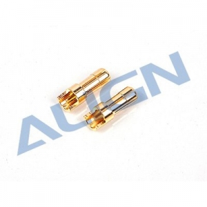 [ALIGN] G5.4mm Gold Conn for 12S Power Control Unit (Male/2pcs) 