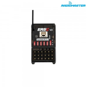 ���������� ER5C V2 ELRS 2.4GHz PWM ����/�ڵ���/��Ʈ�� 5ä�� ���ű� 