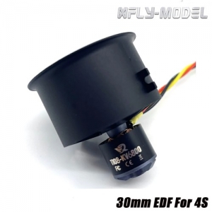 [XFLY] Galaxy 30mm EDF System (14.8V �� ��Ʈ�� �ý���) ���� ���� 12-Bladed with 1108-kv6800 4S Ducted System