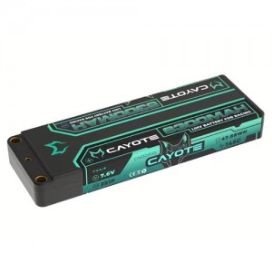 [CAYOTE] 7.6V 2S 6300mAH 145C Shorty Racing LiPo Battery ��Ƽ ���̽� ��Ƭ ������ ���͸� 
