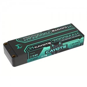 [CAYOTE] 7.6V 2S 7000mAH 145C Shorty Racing LiPo Battery ��Ƽ ���̽� ��Ƭ ������ ���͸� 