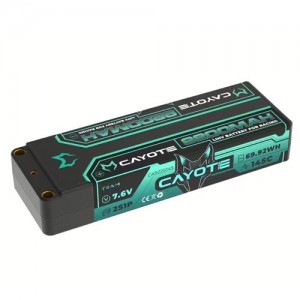 [CAYOTE] 7.6V 2S 9200mAH 145C ��Ƽ ���̽� ��Ƭ ������ ���̺�Ƽ�� ���͸� Shorty Racing LiPo Battery 