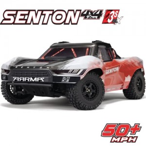 [ARRMA] 1/10 SENTON 223S BLX �귯�ø��� 4X4 ��Ʈ �ڽ� Ʈ�� RTR, DSC ����, ������ - ���͸�, ������ ������ 