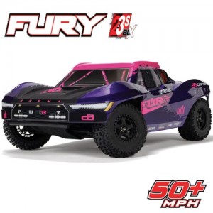 [ARRMA] 1/10 FURY 223S BLX �귯�ø��� 2WD ��Ʈ �ڽ� Ʈ�� RTR, DSC, ������ - ���͸�, ������ ������ 