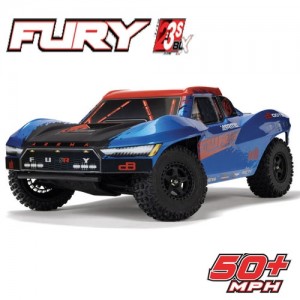 [ARRMA] 1/10 FURY 223S BLX �귯�ø��� 2WD ��Ʈ �ڽ� Ʈ�� RTR, DSC, ���� - ���͸�, ������ ������ 