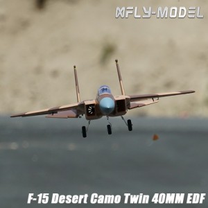 [XFLY] 710mm F-15 Desret Camo Twin 40MM EDF JET PNP (����, ���ӱ�, ���� ����) 