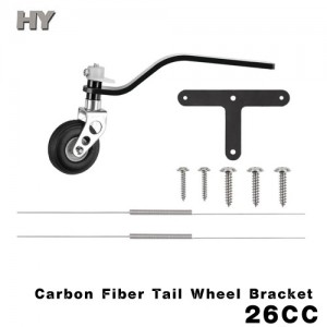 Carbon Tail Wheel Bracket For 26cc - ī�� ������ ��Ʈ 