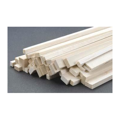 [���ܼ�]  �߻糪�� (Balsa Wood) ���簢 ���� - 5 x 10 x 1000 mm