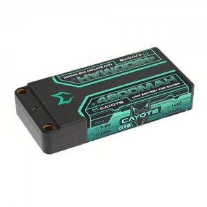 [CAYOTE] 7.6V 2S 4600mAH 145C Shorty Racing LiPo Battery ��Ƽ ���̽� ��Ƭ ������ ���͸� 
