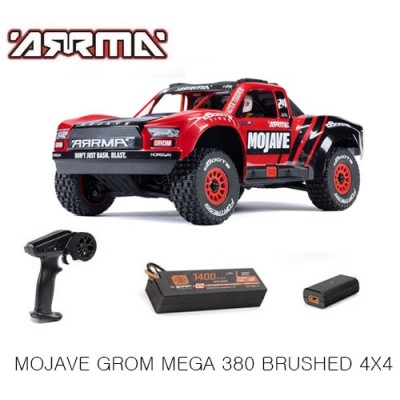 [���ܼ�] ARA2104T1 [ARRMA] MOJAVE GROM MEGA 380 �귯�õ� 4X4 �ұԸ� �縷 Ʈ�� RTR(���͸� �� ������ ����), ����/����