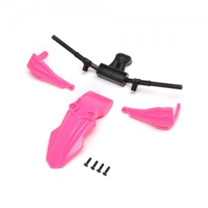 [TEAM LOSI] Fender, Handguards & Handle Bars, Pink: PM-SM 