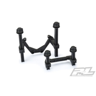 [���ܼ�] PRO636200 [PROLINE-RACING] 6362-00 Extended Front and Rear Body Mounts for Rustler 4x4