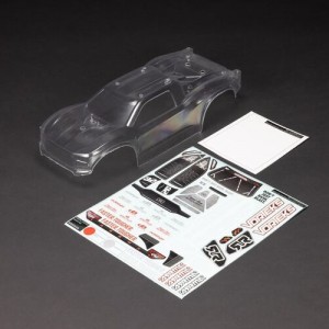 [ARRMA] ARA-1554 1/10 Clear Body with Decals: VORTEKS 2WD 