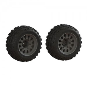 [ARRMA] ARA-1552 DBoots Dirtrunner ST Tire Set Glued (1 Pair) 
