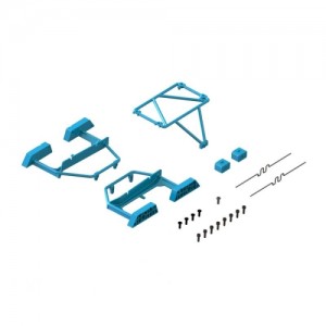 [ARRMA] ARA-1569 Desert Truck Body Roll Cage Set, Blue: GROM 