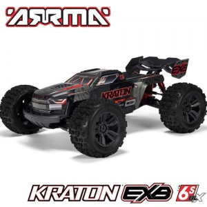 [ARRMA] 1/8 KRATON 6S EXB 4X4 RTR �귯�ø��� ���ǵ� Ʈ��, ���� ���͸�, ������ ���� 