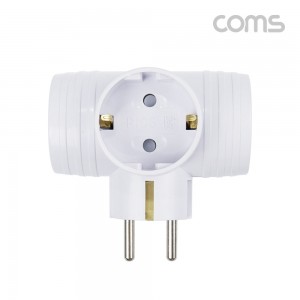 Coms ��Ƽ�� 3�� ���� �ܼ�Ʈ 16A 250V~ ���� T���� ����ġ 