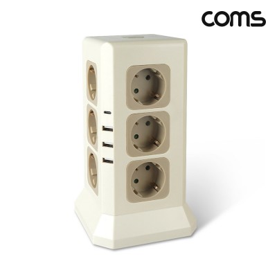 [���ܼ�] CY2353 ���� Ÿ���� ��Ƽ��(NV191-TWT7) ���̺��� 16��(AC12/USB4) 220V, 3520W