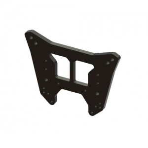 [ARRMA] ARA-1521 Rear Shock Tower Aluminum M4, Black 