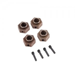 [ROC HOBBY] FCX10 12mm HEX SET WITH SET SCREW PINS 