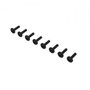 [ARRMA] ARA-2369 Button Head Screw M3x12mm with Washer (8) 
