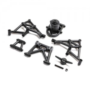 [TEAM LOSI] Rear Cage: 8X Super Lasernut 