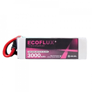 [ECOFLUX] 14.8V 4S 3000mAh 120C ��Ƭ������ ���͸� �����÷��� - XT60 