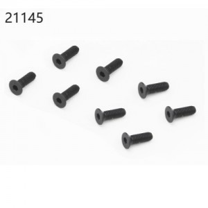 [YK HOBBY] 21145 Flat Head Hex Screw M2.5*8 