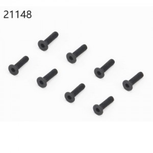 [YK HOBBY] 21148 Flat Head Hex Screw M3*12 