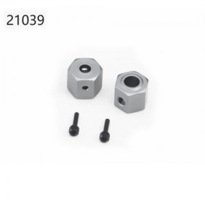 [YK HOBBY] 21039 Wheel Hex(Rear) 
