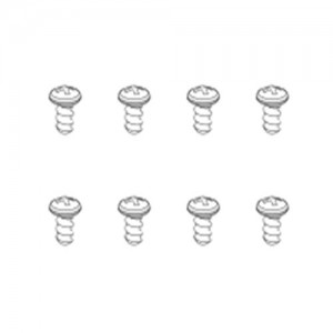 [YK HOBBY] 21223 Button head Self-tapping screws ST2.5*4 