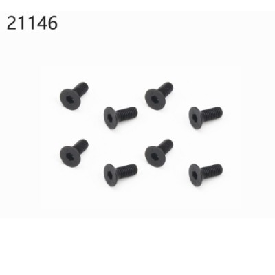 [���ܼ�] YK21146 [YK HOBBY] 21146 Flat Head Hex Screw M3*8