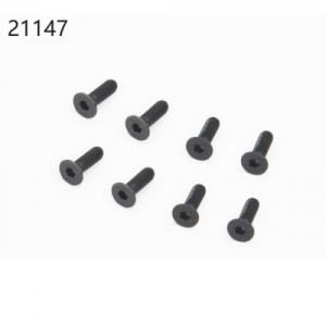 [YK HOBBY] 21147 Flat Head Hex Screw M3*10 