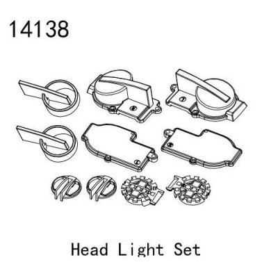 [���ܼ�] 14138 [YK HOBBY] 14138 Head Light Case Set (YK4083) LED ������