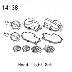 [YK HOBBY] 14138 Head Light Case Set (YK4083) LED ������ 