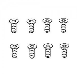 [YK HOBBY] 13104 M2.5*6 Flat Head Screws(yk4����) 
