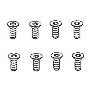[���ܼ�] 13107 [YK HOBBY] 13107 Flat Head Screws(yk4����)