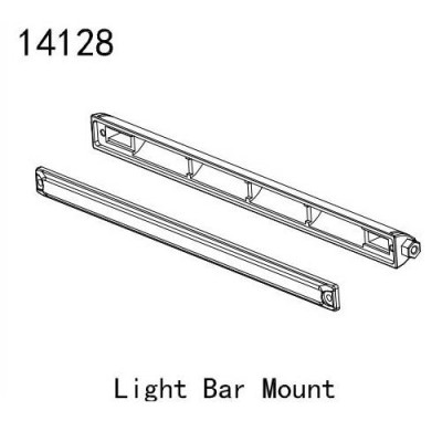 [���ܼ�] 14128 [YK HOBBY] 14128 Light Bar Mount (YK4083) LED ������