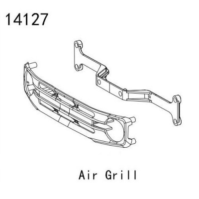 [���ܼ�] 14127 [YK HOBBY] 14127 Air Grill (YK4083)