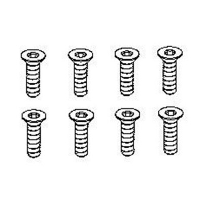 [���ܼ�] 13108 [YK HOBBY] 13108 M3*12 Flat Head Screws(yk4����)
